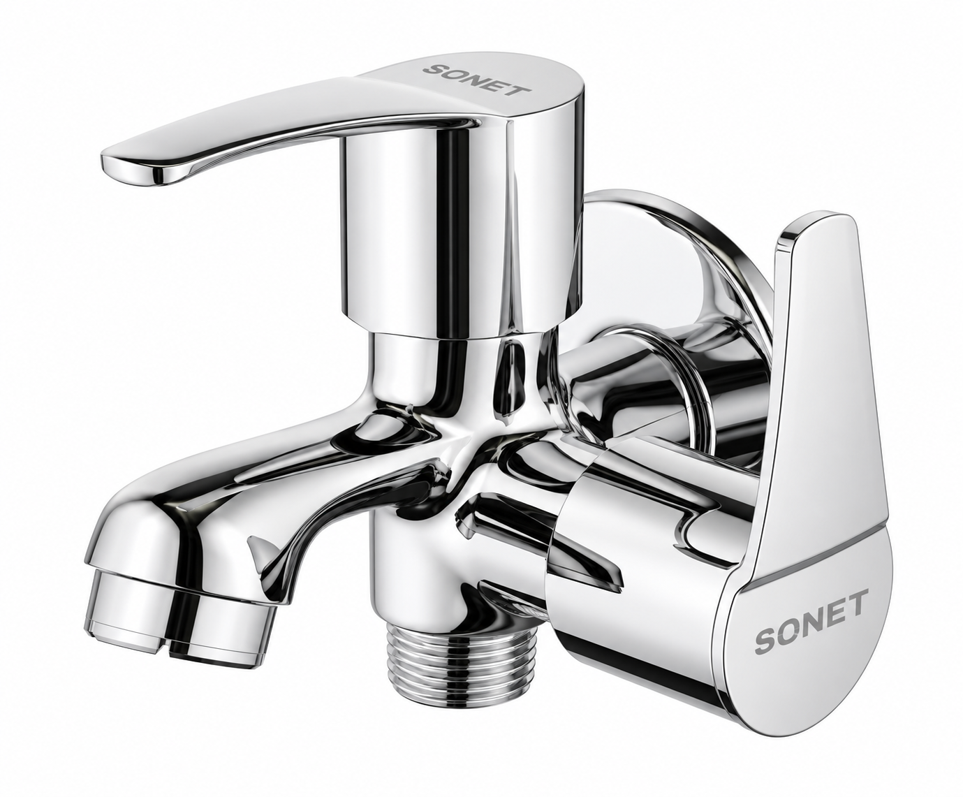 Sonet TESLA-331230, 2 way bib cock
